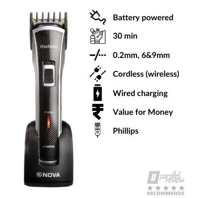 Nova NHT-1020-best trimmers for men in india under 1000