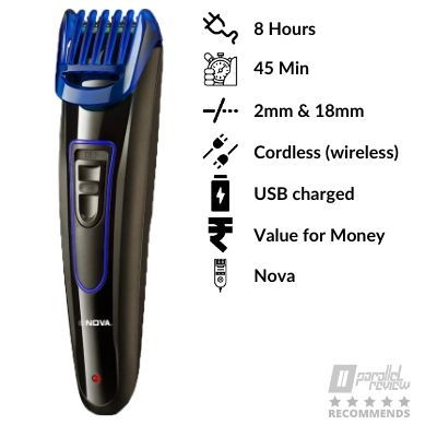 Nova NHT-1071-best trimmers for men in india under 1000