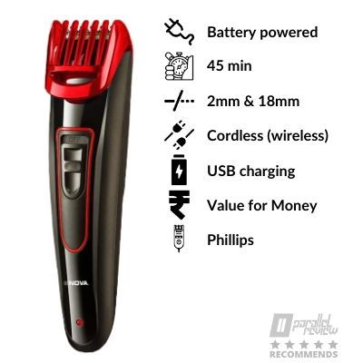 Nova NHT 1072-best trimmers for men in india under 1000
