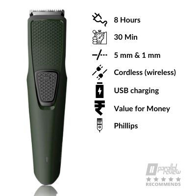 philips bt1210 cordless beard trimmer